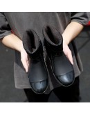 Rain Boots Men's Rubber Boots Man Water-proof Anti-skid Colorful Unisex Ankle Boots Lightweight Water Boots High Endpo890