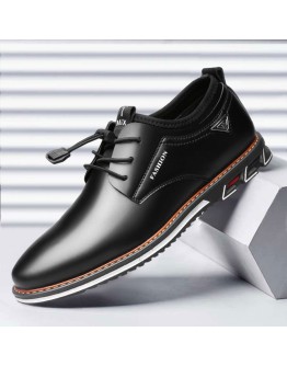 Men  High  Oxford Shoes Business Spring Autumn Breathable with holes Men's Formal business trend Shoes89h