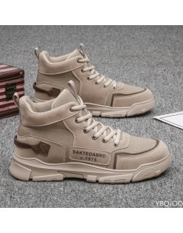Men Shoes Sneakers  Boots Men's Spring Autumn Men's Boots  High Top Board Zapatillas Hombre Chaussure Homme