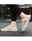  Mesh Half Slippers Men's Trend Sandals and Slippers Baotou Half Slippers Hollowed Out Breathable Men's Shoes 2023