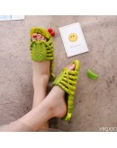   Lobster Slippers Men Funny Animal Flip Flops Cute Beach Casual Shoes Unisex Big Size Soft Home Slippers