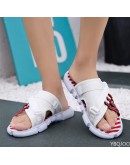  Men's Slippers Colorful Black Summer Mens Casual Canvas Loafers Shoes  Soft Platform Designer Shoes Chanclas Hombre