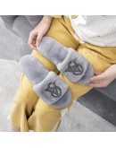2023  Women&Men Soft Cloud Slippers Sneaker Men's Home Plush Fur Flip Flops Ladies Plus Size 44 45 Women's Shoes Slides